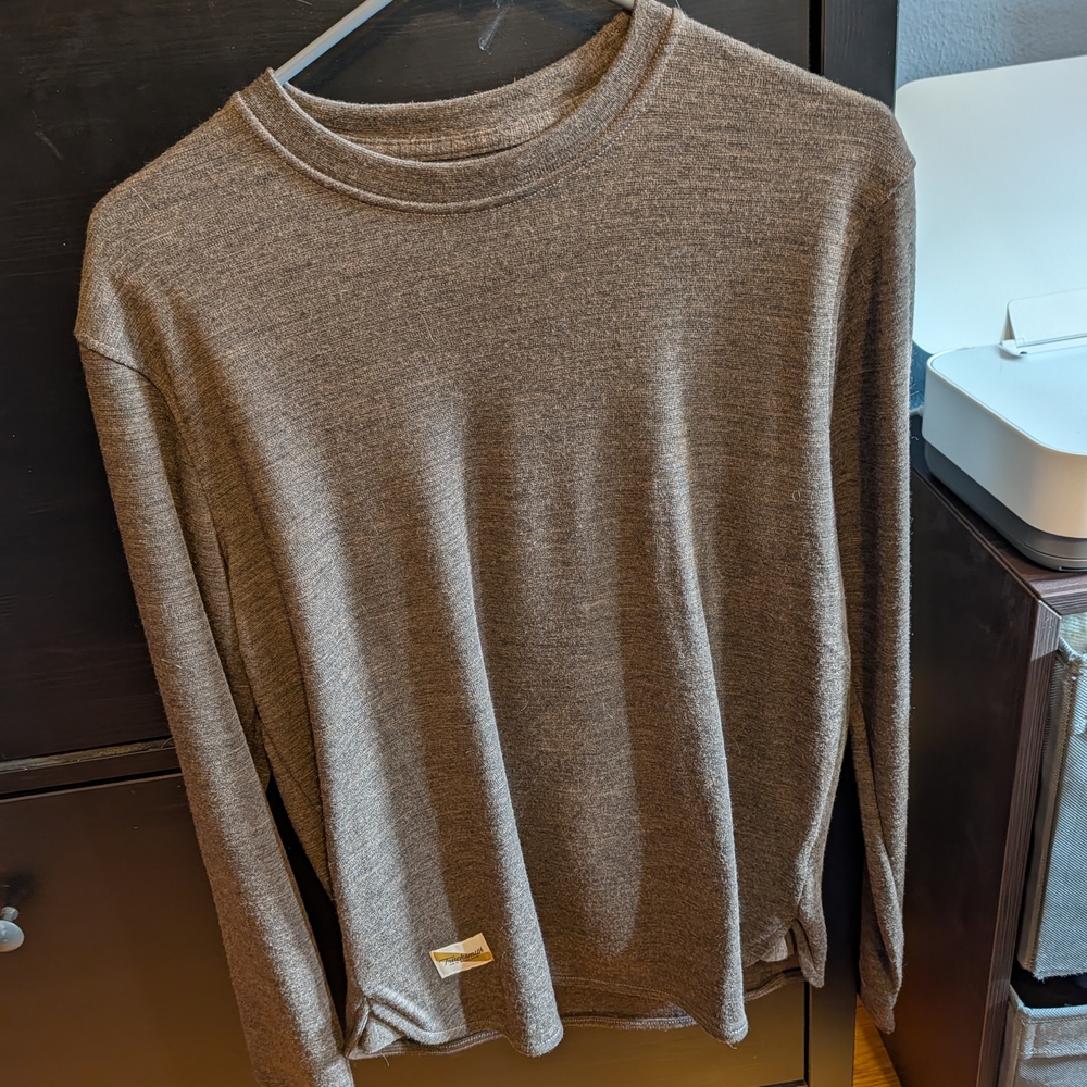 Tracksmith Brown Downeaster Crew